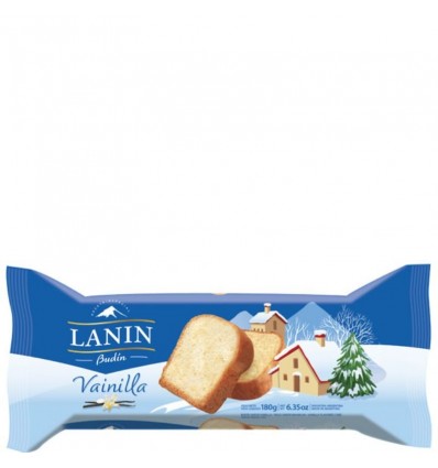 BUDIN LANIN VAINILLA 170GR x 18 un.