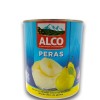 PERAS AL NATURAL ALCO EN MITADES 820GR x 6 un.