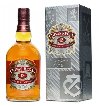 WHISKY CHIVAS REGAL 12 AÑOS 700CC x 1 un.