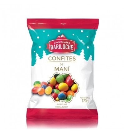 CONFITES DE MANI COLOR BARILOCHE 120GR x 12 un.