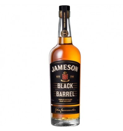 WHISKY JAMESON BLACK BARREL 700CC  x 1 un.