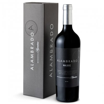 ESTUCHE ALAMBRADO MALBEC 750CC x 1 un.